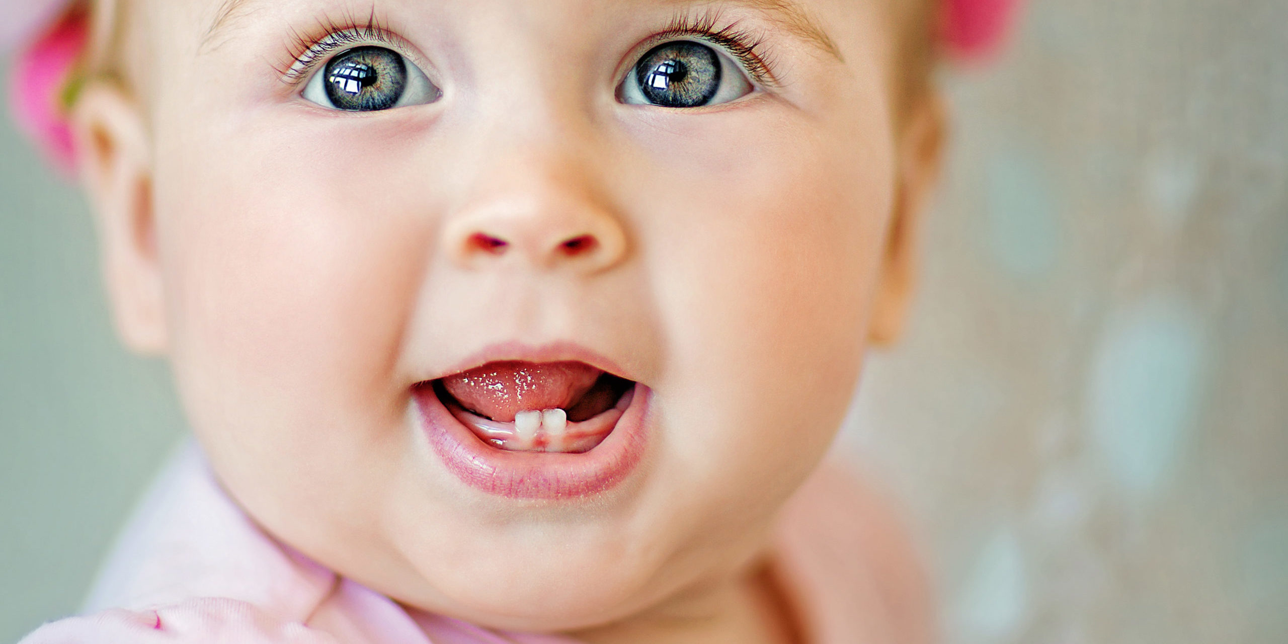 Image,Of,Sweet,And,Cute,Baby,Girl,In,Pink,,Closeup